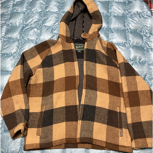 Woolrich Jackets & Coats Mens Woolrich Woolviscose Hooded Coat Sz